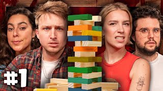 Jenga Decides Our Fate  Smosh vs Zombies Episode 1 [upl. by Arreic328]