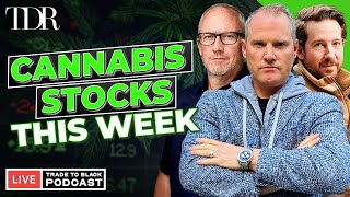 MSOS Monday How Will Cannabis Stocks Perform This Week I Trade To Black [upl. by Collen]