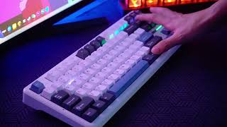 AULA F87 Wireless Mechanical Keyboard Review mechanicalgamingkeyboard gamingkeyboard AULA [upl. by Weld318]