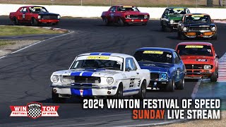 2024 VHRR Winton Festival of Speed  Sunday Live Stream [upl. by Norris]