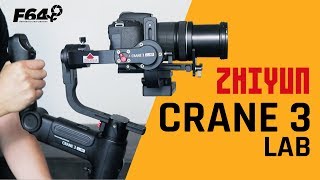 ZhiyunTech Crane 3 Lab  Stabilizator DSLR [upl. by Wiebmer]