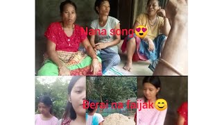 Nana Song Ngo Berai na Tang Mani😊😍Jiya Vlog [upl. by Winson553]