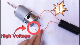 Is it possible to drive a 775 dc motor with a high voltage generator module 775 dc motor [upl. by Nicolau361]