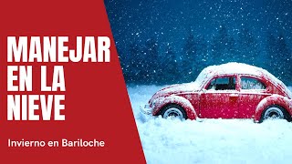 🔴 ¿Cómo MANEJAR en la NIEVE Consejos para tu viaje a Bariloche Argentina [upl. by Kadner54]