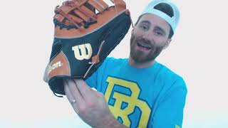 Review Wilson A2000 SuperSkin 1620 Spin Control 125quot Baseball First Base Mitt WBW100123125 [upl. by Peregrine]