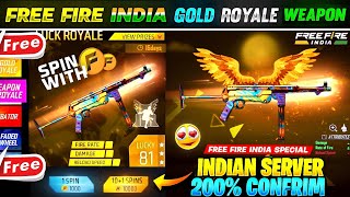 Free fire Next Weapon Royal 100 Confirm ✅🥳  Fire New Event  Ff New Event  Ff new event today [upl. by Whorton]