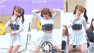 190414 에버글로우 온다 직캠 봉봉쇼콜라Bon Bon Chocolat EVERGLOWONDA Fancam 강남팬사인회 코엑스 By 벤뎅이 [upl. by Chubb]