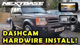 How to install a Nextbase dashcam with tidy cleanlook hidden wires How to fit hardwire kit [upl. by Chiou]