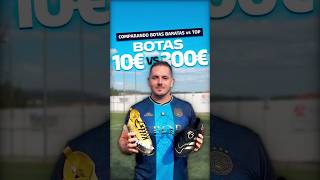 Parte 1 Hoy ponemos a prueba unas botas de 10€ de Temu vs las botas de Jude Bellingham de 300€ ⚽️👟 [upl. by Nisay]