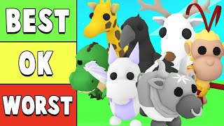 I Ranked EVERY LEGENDARY PET in Adopt Me [upl. by Winterbottom365]