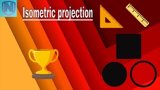 Isometric projection in engineering drawing [upl. by Eslud957]