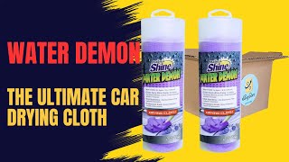 Magna Shine Water Demon Drying Cloth – 2 Pack  HighPerformance Car Drying Solution by dBigStore [upl. by Jeri]