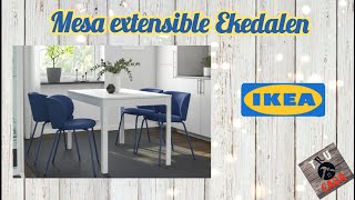 🗃 Descubre cómo montar muebles de Ikea fácil Mesa Ekedalen bricolaje tutorial ikea tips [upl. by Komara]