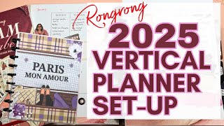 2025 Rongrong Planner SetUp  Chloetry Plans [upl. by Balling]