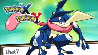 Pokemon XY Greninja  Speed Art [upl. by Leahcimluap]