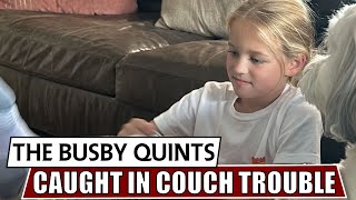 The Busby Quints Cause Chaos at Home After Get Creative on the Couch  OutDaughtered [upl. by Torhert]