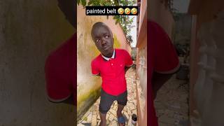 painted belt 😂😂😂 funny shorts comedy [upl. by Good1]