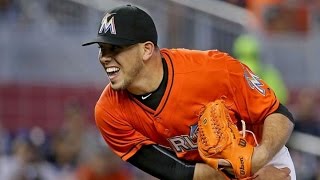 Jose Fernandez 2015 Highlights [upl. by Nywloc930]