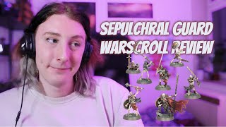 Sepulchral Guard Warband Warscroll review for the new Underworlds Edition [upl. by Drice]