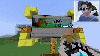 TERBONGKAR RAHASIA CARA NONTON YOUTUBE INSTAGRAM DI MINECRAFT [upl. by Lundt216]