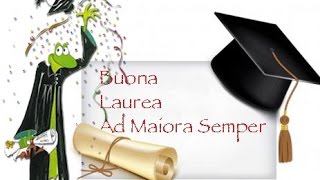 Auguri di laurea [upl. by Hcire]