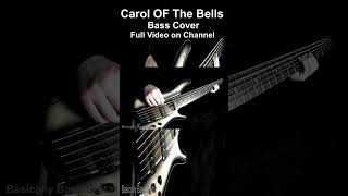 Carol of the Bells Bass Cover – TransSiberian Orchestra – BBG024S13 basicallybassguitar [upl. by Bokaj]