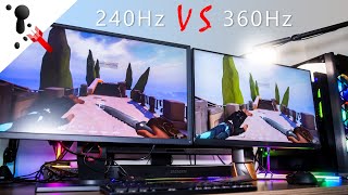 240Hz VS 360Hz by FPS Veteran feat ASUS PG259QNR Monitor [upl. by Uyekawa]