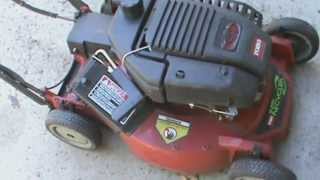 5 23 2013 Toro Super Recycler Oil Change and Blade Replacement [upl. by Cichocki]