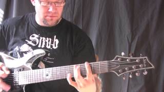 How To Write A Basic Heavy Metal Song From Scratch  Heavy Metal Lesson Number 4 [upl. by Engleman]