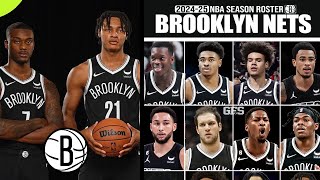 202425 Brooklyn Nets Roster  Starting Lineups [upl. by Nwahsar]