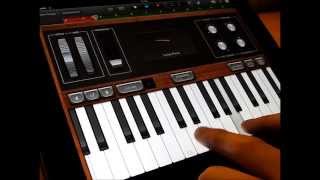 Assassins Creed Theme  iPad GarageBand feat Violoncello [upl. by Ymassej]