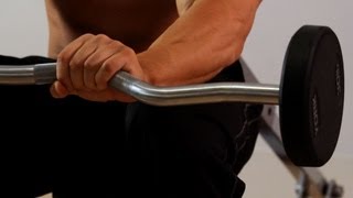 How to Do a Barbell Forearm Extension  Arm Workout [upl. by Gwenni]