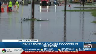 Flood recovery efforts underway in Sikeston Mo [upl. by Kerby]