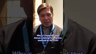 Why AUN is important to Ateneo  Dr Ariel D Pineda [upl. by Ahsinotna844]