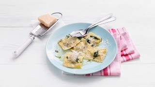 Ravioli met champignonhamvulling – Allerhande [upl. by Ogait]