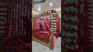 Beautiful Wedding Bedroom Decoration ytshorts youtubeshorts viral [upl. by Hawkins]