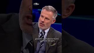 Whats the greatest goal in football history Henry Micah Carragher talk football soccer goals [upl. by Anaek31]