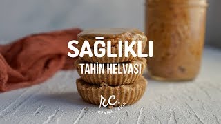 3 Malzemeli Sağlıklıamp Glutensiz Tahin Helvası [upl. by Retsim]