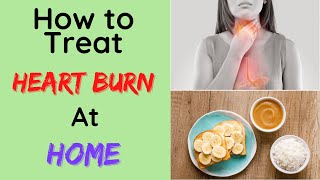 Heartburn GERD home remedies heartburn acidity home remedies natural heartburn remedies fast [upl. by Ecinom495]