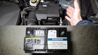 Volvo XC40 20192025 12V Battery Replacement Detailed Guide [upl. by Jimmie]