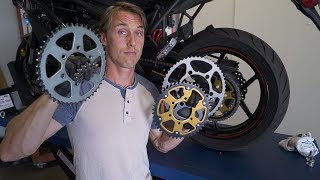 Motorcycle Gearing Changes Explained  MC Garage [upl. by Kallick]