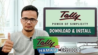 How To Download amp Install Tally ERP 9 In Your Computer Laptop  Tally With Hamad [upl. by Atsillac]