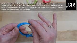 WelpenHalsband  Paracord tutorial DEUTSCH [upl. by Mehcanem793]