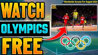 🔴 How To Watch Olympics 2024 Live FREE [upl. by Ahsilram463]