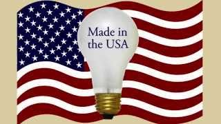 Incandescent Light Bulb Made in the USA 10000 hours [upl. by Jaynell]