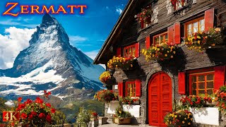 Zermatt  A Charming Alpine Village At The Foot Of The Matterhorn [upl. by Spalla]