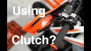 Using the Cluch to Shift your Dirt Bike [upl. by Hawkie317]