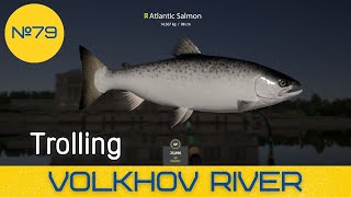 Russian Fishing 4  Volkhov River  Trolling Route  79 [upl. by Nikos256]