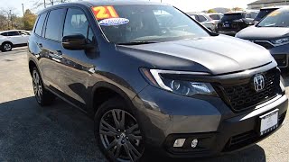 SOLD  USED 2021 Honda Passport EXL at Muller Honda of Gurnee USED H58785A [upl. by Yelnik]