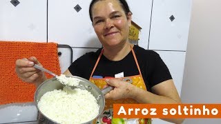 Arroz branco soltinho e saboroso [upl. by Ayita]